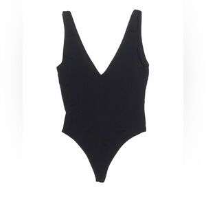 ARITZIA Black Babaton Contour V-Neck Bodysuit
